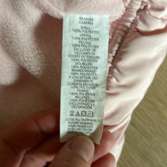 The children’s place puffy jacket with bear hood​​​​​​ - Picture 4 of 4